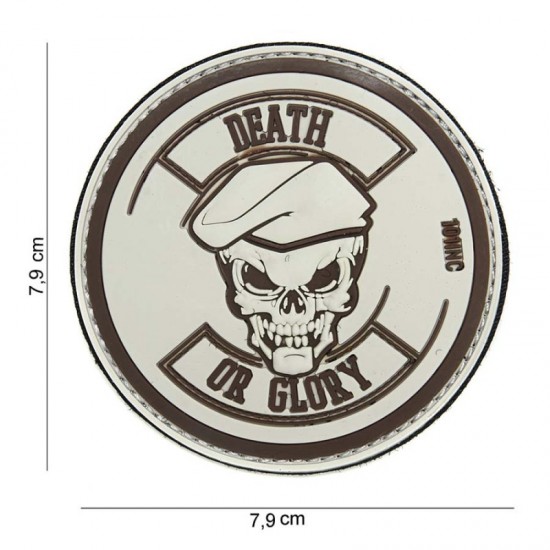 Patch 3D PVC Death or glory sand #1404  35